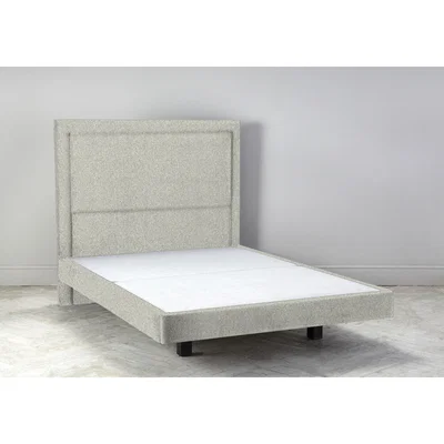 Perch and Parrow Hover 4'6 Double Size Bed Frame in Pearl River"