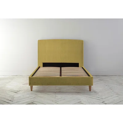 Perch and Parrow Ted 4'6 Double Bed Frame in Dandelion"