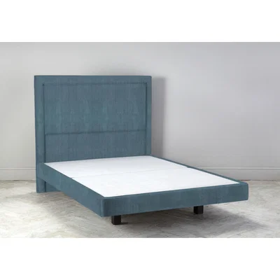 Perch and Parrow Hover 4'6 Double Size Bed Frame in Viridian"