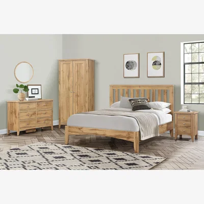 The Range Hampstead Double Bed - Yellow