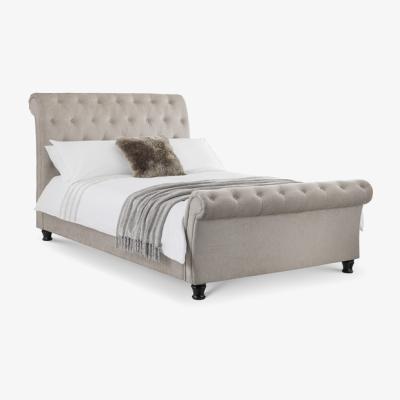 The Range Ravello Bed  - Mink Chenille / Double