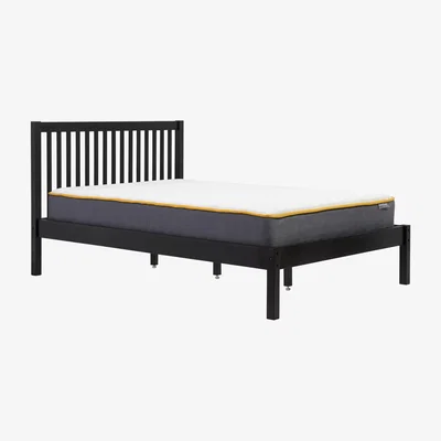 The Range Nova Double Bed - Black