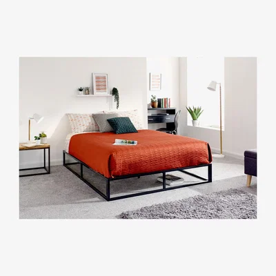 The Range Platform Bed Frame - Black / 190cm / Double