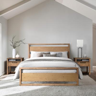 The Range Akari Wooden Bed - Natural / Double