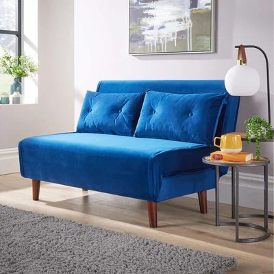 The Range Morella Double Sofa Bed - Blue