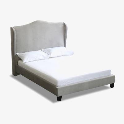 The Range Chateaux Wing Bed Frame - Silver / Double