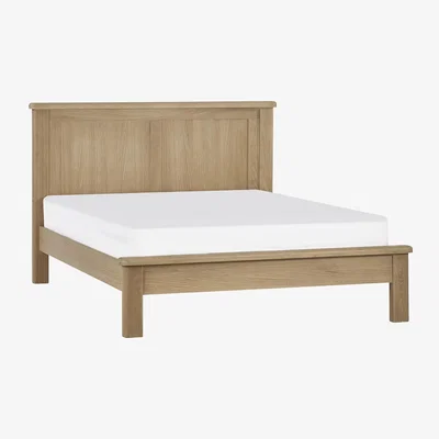 The Range Memphis Bed - Limed Oak / Double
