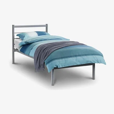 The Range Alpen Small Double Bed - Aluminium