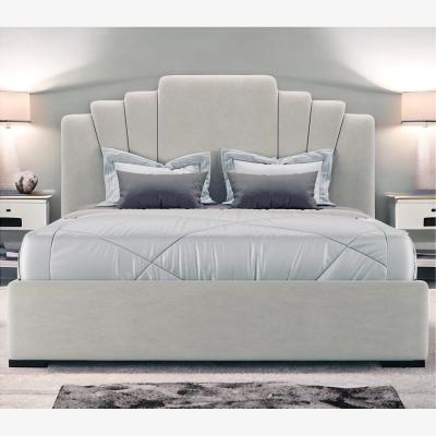 The Range Lotus Luxury Bed  - Silver / Double