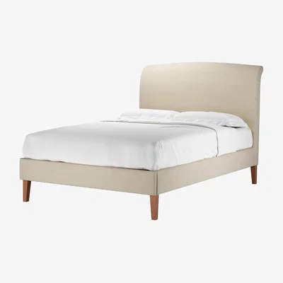 Sofa.com Thea Double Bed in Moon Smart Cotton - sofa.com