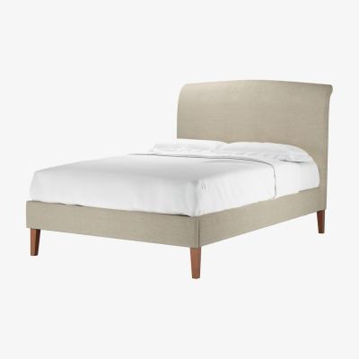 Sofa.com Thea Double Bed in Pampas Hygge Smart Linen
