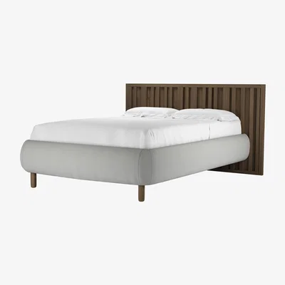 Sofa.com Florence Double Bed in Wishing Well Organic Smart Cotton