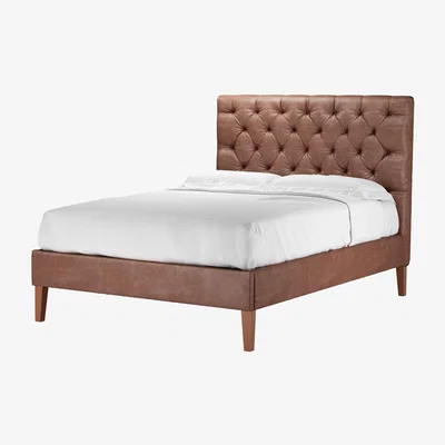 Sofa.com Rosalie 130cm Double Bed in Satchel Vintage Leather - sofa.com