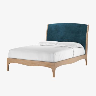 Sofa.com Emilia Double Bed in Mineral Mist Speckled Chenille