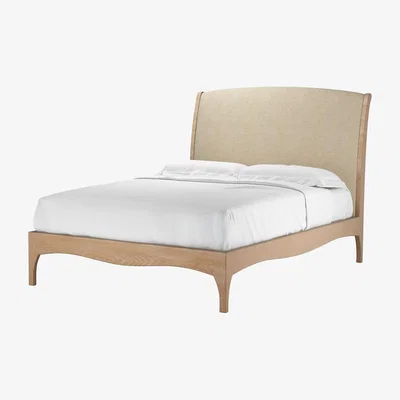 Sofa.com Emilia Double Bed in Shearling Hygge Chunky Weave