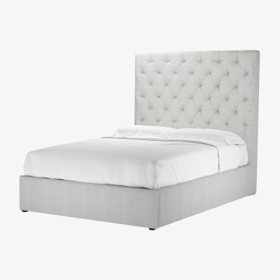 Sofa.com Rosalie 150cm Double Ottoman Bed in Pumice House Basket Weave - sofa.com
