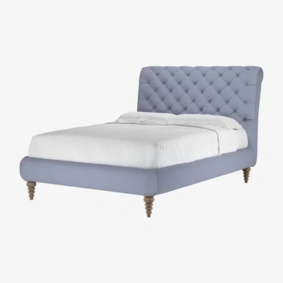 Sofa.com Knightsbridge (No Footboard) Double Bed in Uniform House Basket Weave - sofa.com