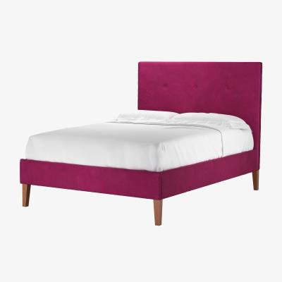 Sofa.com Avery 130cm Double Bed in Persian Rose Smart Velvet