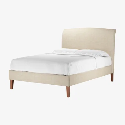 Sofa.com Thea Double Bed in Chantilly Aquaclean Clever Chenille