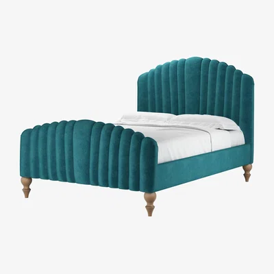 Sofa.com Bella Double Bed in Neptune Smart Velvet - sofa.com