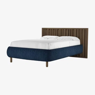 Sofa.com Florence Double Bed in Channel Blue Sandgate - sofa.com