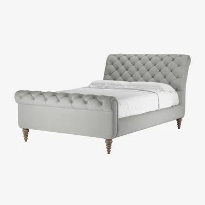 Sofa.com Knightsbridge Double Bed in Wishing Well Organic Smart Cotton