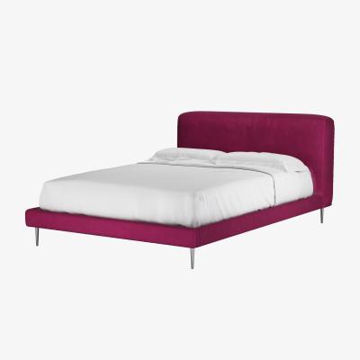 Sofa.com Lucy Double Bed in Persian Rose Smart Velvet