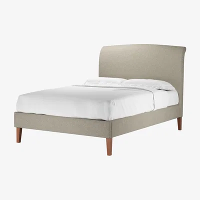 Sofa.com Thea Double Bed in Salted Caramel Plush Tweed Boucle - sofa.com