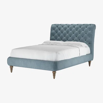 Sofa.com Knightsbridge without Footboard Double Bed in Normandy Brushstroke - sofa.com
