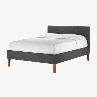 Sofa.com Avery 100cm Double Bed in Arctic Seal Easy Cotton