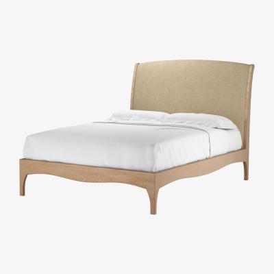 Sofa.com Emilia Double Bed in Nordic Pine Hygge Chunky Weave