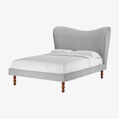 Sofa.com Juliet Double Bed in Goodwin Grey Sandgate - sofa.com