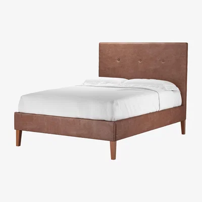 Sofa.com Avery 130cm Double Bed in Satchel Vintage Leather - sofa.com