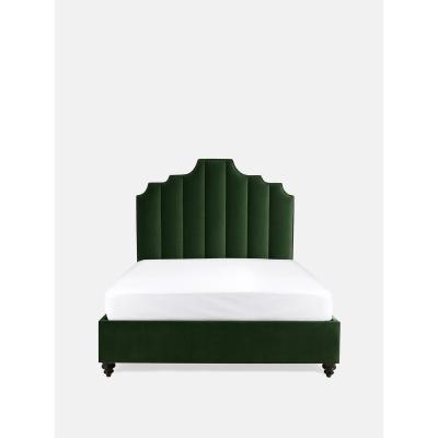 Soho Home Gerrard Bed, Double, Velvet Forest