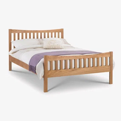 Teddy Beau Julian Bowen Bergamo Bed / Natural Oak / Double