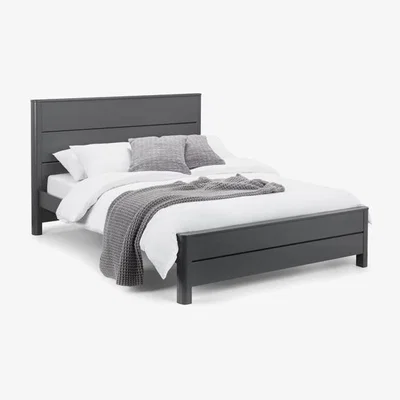 Teddy Beau Julian Bowen Chloe Bed / Storm Grey/Black / Double