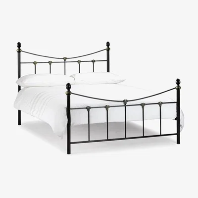 Teddy Beau Julian Bowen Rebecca Bed / Black/Gold / Double