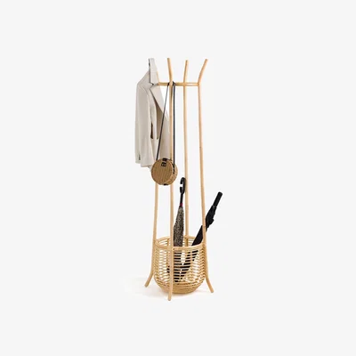 La Redoute Aya Rattan Basket Coat Rack