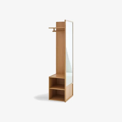 La Redoute Senssia Reversible Hallway Coat Rack with Mirror