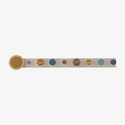 Made in Design Space Coat stand wood multicoloured / L 55 cm - Bloomingville