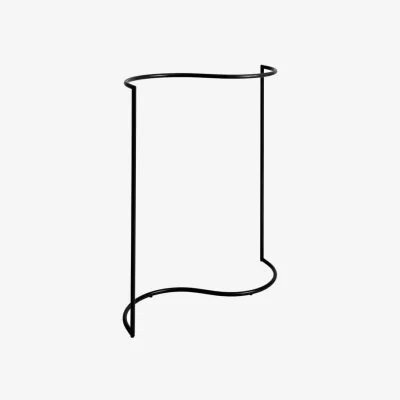 Made in Design Colour Rack Rack metal black / Shape S - W 144 x D 60 cm - Hay