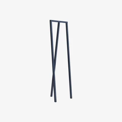 Made in Design Loop Stand Hall Rack metal blue / W 45 x D 39 x H 150 cm - Hay