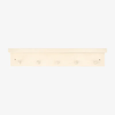 Nordic Nest Scandi Living Alley coat rack with shelf Birch