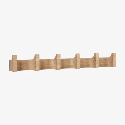 Nordic Nest Kristina Dam Studio Column coat rack 49 cm Light-oiled oak