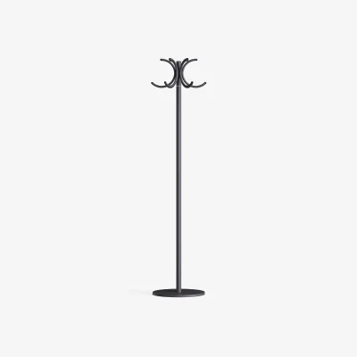 Nordic Nest Lammhults S70-12 coat rack Graphite texture