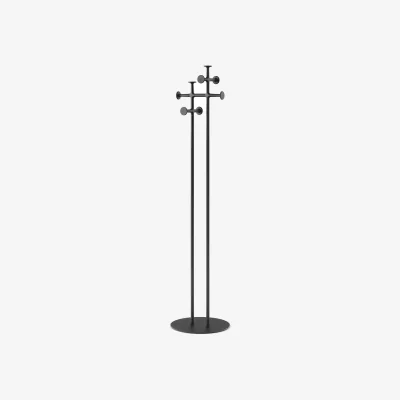 Nordic Nest Audo Copenhagen Afteroom floor coat rack Black