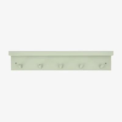 Nordic Nest Scandi Living Alley coat rack with shelf Green