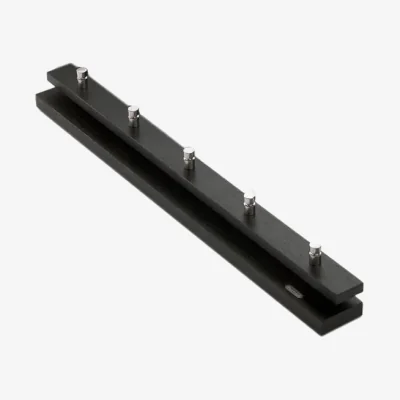 Nordic Nest Skagerak Cutter coat rack Oak black-stained 5 knobs