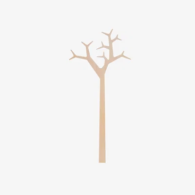 Nordic Nest Swedese Tree wall wall-mounted coat rack Special Edition 194 cm White pigmented pine
