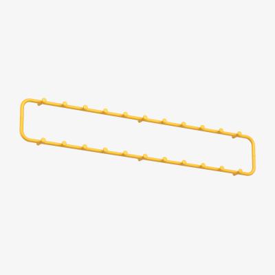 Nordic Nest Essem Design Classic coat rack 120 cm Sun yellow